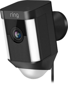 Ring Spotlight Cam Wired (Plug-In) Outdoor Rectangle Security Camera