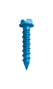 Tapcon 1/4 in. D X 1-1/4 in. L Steel Hex Head Concrete Screw Anchor 75 pk