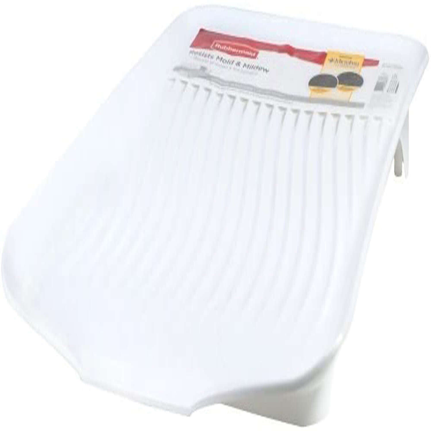 Rubbermaid 18 in. L X 14.8 in. W X 1.3 in. H White Plastic Dish Drainer -  Ace Hardware