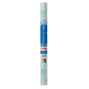 Con-Tact Clear Covering 9 ft. L X 18 in. W Clear Shelf Liner