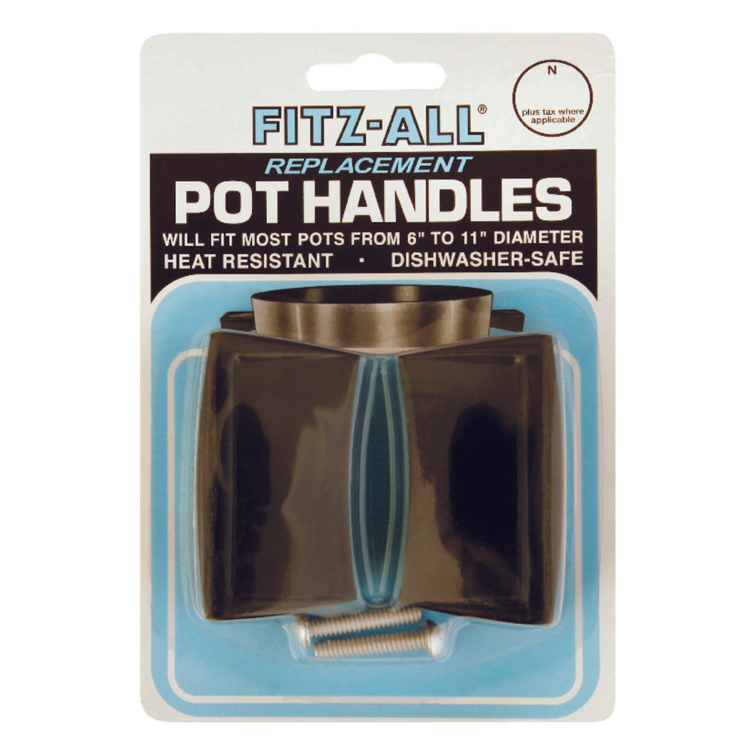 Fitz-All Plastic Replacement Pot Handles Black