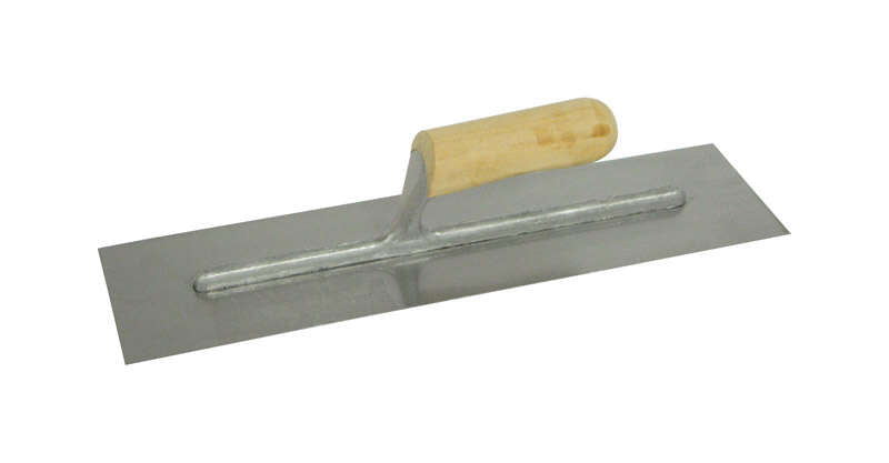 Marshalltown QLT 4 in. W Polished Steel Finishing Trowel Marshalltown QLT 4 in. W Polished Steel Finishing Trowel