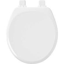 Load image into Gallery viewer, Mayfair by Bemis Slow Close Round White Molded Wood Toilet Seat