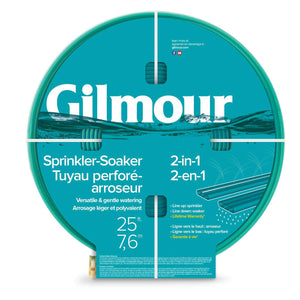 Gilmour 5/8 in. D X 25 ft. L Sprinkler/Soaker Hose Green