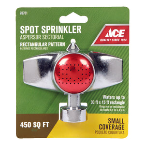 Ace Zinc Sled Base Spot Sprinkler 450 sq ft