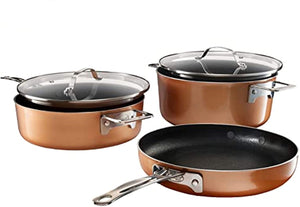 Stackmaster non stick 5 pc Pot set