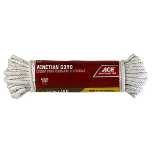 Ace 9/64 in. D X 48 ft. L Natural Solid Braided Cotton Cord