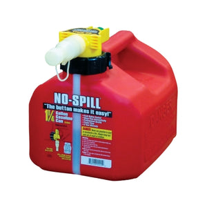 No Spill 1.25 Gallon Gas Can