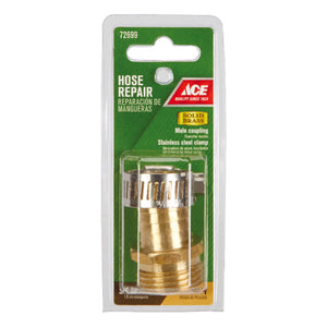 Ace 3/4 in. Hose Barb x 3/4 in. MHT in. Brass Threaded Male Hose Repair