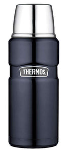Thermos Stainless King Blue Stainless Steel Insulated Carafe
