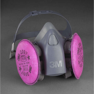 3M P100 Respirator Mask Replacement Filter Pink 2 pc