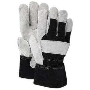 Men's Indoor/Outdoor Work Gloves Black/Gray XL 1 pair