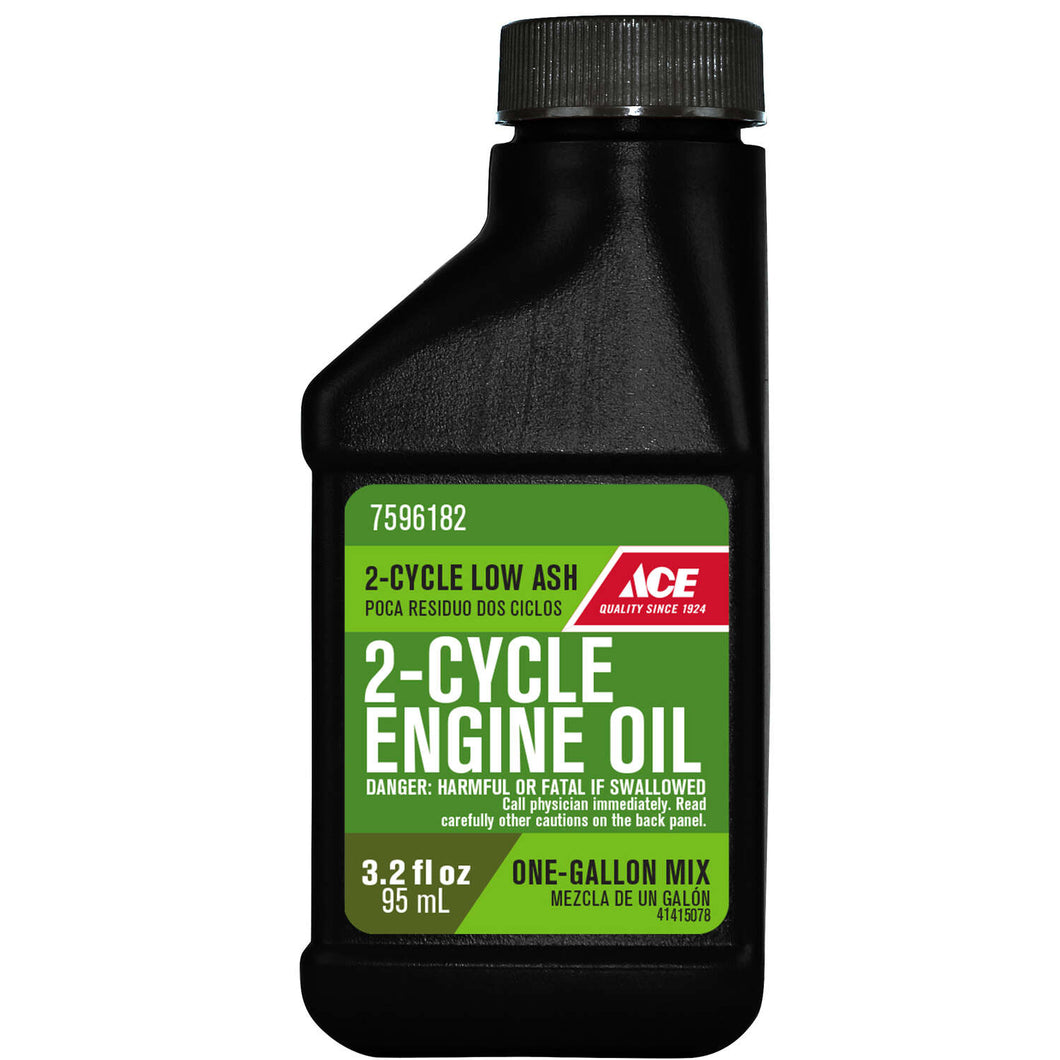 Ace 2-Cycle Low Ash Engine Oil 3.2 oz