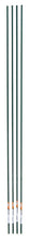 Load image into Gallery viewer, Gardener's Blue Ribbon Green Steel Plant Stake