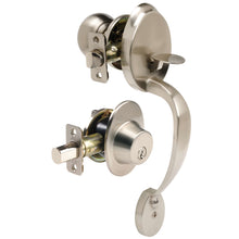 Load image into Gallery viewer, Ace Colonial Satin Nickel Entry Handleset ANSI Grade 2 1-3/4 in.