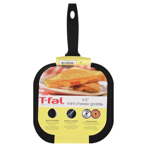 T-fal Specialty Non-Stick 6.6" Black Mini Cheese Griddle
