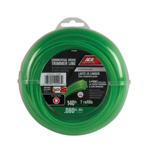 Ace Premium Commercial Grade 0.080 in. Dia. x 140 ft. L Trimmer Line