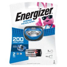 Load image into Gallery viewer, Energizer Vision 200 lm Blue LED Headlight AAA Battery