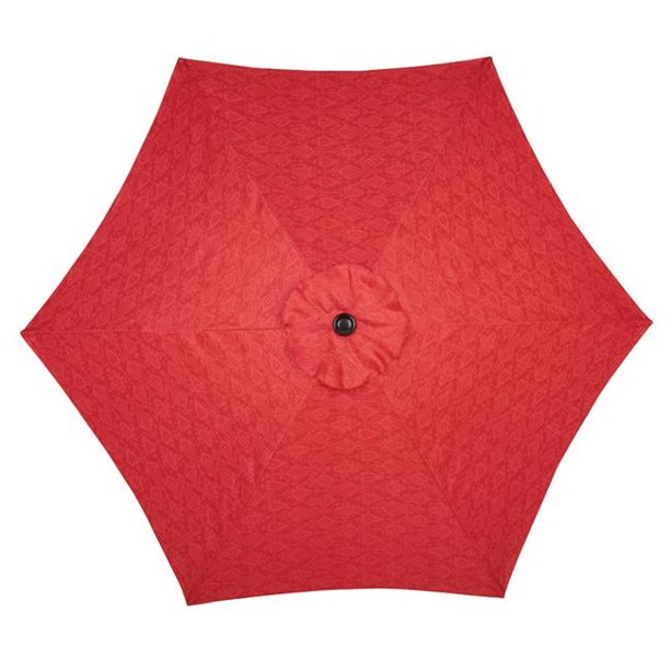living accents 9ft dia tiltable patio umbrella Living Accents 9 ft. Tiltable Red Patio Umbrella – Hi-Pro Ace Supercentre