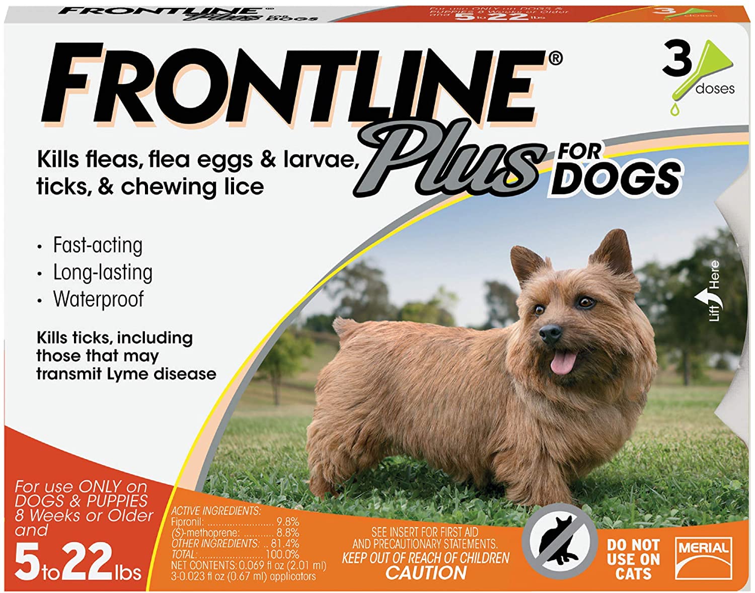 Frontline Plus Up To 22lbs Single Dose