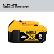 Load image into Gallery viewer, DeWalt 20V MAX DCB205 20 V 5 Ah Lithium-Ion Battery 1 pc