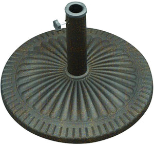 RND UMBRELLA BASE BRNZ