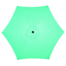 Load image into Gallery viewer, Living Accents 9 ft. Tiltable Teal Market Umbrella