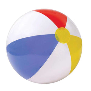 Intex Multicolored Vinyl Inflatable Glossy Panel Beach Ball