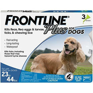 Frontline PLUS up to 44 lbs (single dose)