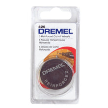 Load image into Gallery viewer, Dremel 1-1/4 in. D Fiberglass Metal Cut-Off Wheel 5 pc