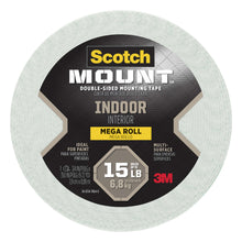 Load image into Gallery viewer, Scotch Mount Double Sided 3/4 in. W X 350 in. L Mounting Tape White