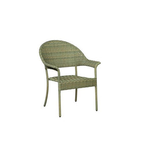 Living Accents Fairwood Wicker Frame Stackable Armchair