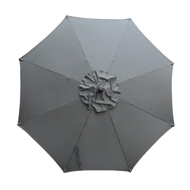 living accents 9ft dia tiltable patio umbrella Living Accents 9 ft. Tiltable Gray Market Umbrella – Hi-Pro Ace Supercentre
