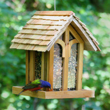 Load image into Gallery viewer, Perky-Pet Wild Bird 3.5 lb Cedar Mountain Chapel Bird Feeder 1 ports