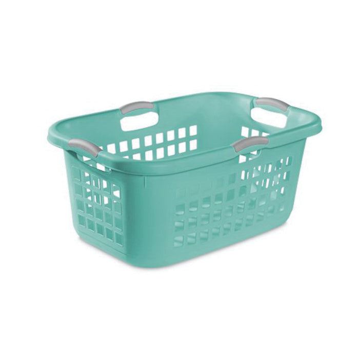 Sterilite Aqua Plastic Laundry Baskert