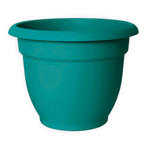 PLANTER TEAL 12.72"