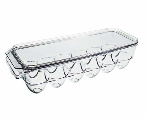 FRIDGE STORAGE EGG TRAY WITH COVER