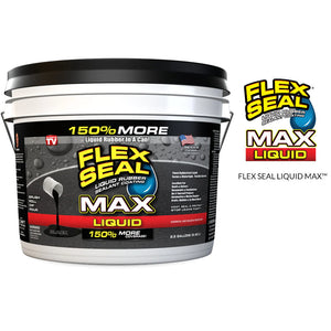 Flex  Max Seal Liquid Black 2.5 Gallons