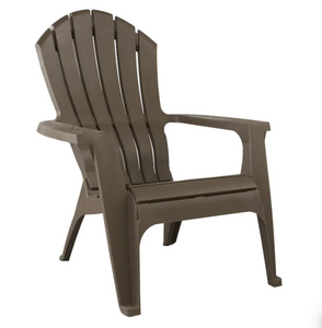 Brown Adirondack chair