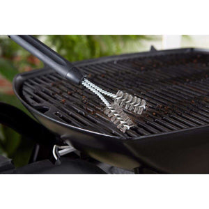 Weber Stainless Steel Black/Silver Grill Brush