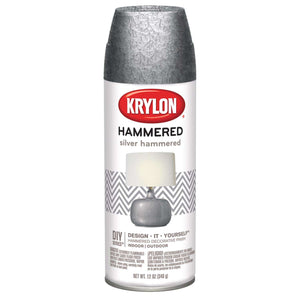 Krylon Hammered Silver Spray Paint 12 oz