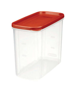 Rubbermaid 16 cups Clear/Red Food Storage Container 1 pk