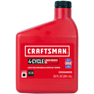 Craftsman SAE 30 4-Cycle Lawn Mower Motor Oil 20 oz