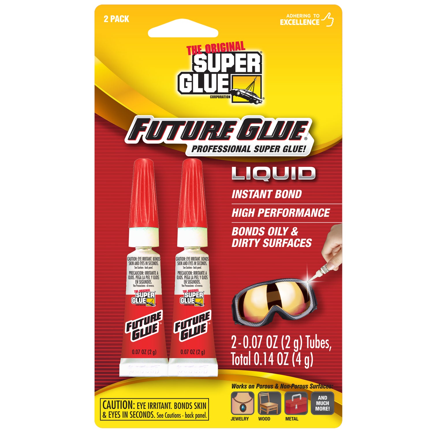 Krazy Glue® All Purpose Krazy Glue Instant Gel, 0.07 oz, 2 Grams LOT OF 7