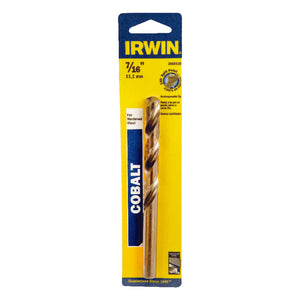 Irwin 7/16 in. X 5-1/2 in. L Cobalt Steel Drill Bit 1 pc