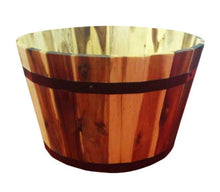 Load image into Gallery viewer, Avera Products 9.5 in. H X 16 in. W X 16 in. D Wood Traditional Planter Natural