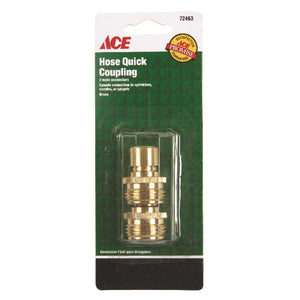 Ace Brass Threaded Male Quick Connector Coupling