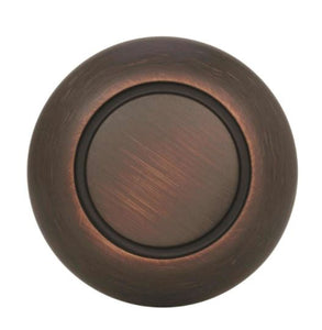 Amerock Allison Round Cabinet Knob 1-1/4 in. D Oil Rubbed Bronze 10 pk