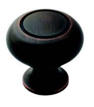 Load image into Gallery viewer, Amerock Allison Round Cabinet Knob 1-1/4 in. D Oil Rubbed Bronze 10 pk