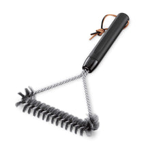 Load image into Gallery viewer, Weber Stainless Steel Black/Silver Grill Brush